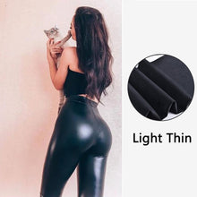 Load image into Gallery viewer, Leather Leggings Women Hip
