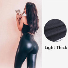 Load image into Gallery viewer, Leather Leggings Women Hip
