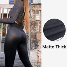 Load image into Gallery viewer, Leather Leggings Women Hip
